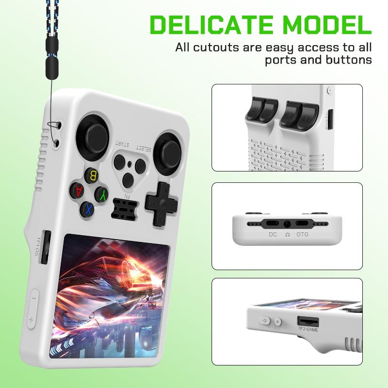 Retro Handheld Game Console R36S - [R36S 휴대용 게임기용 실리콘 보호 케이스