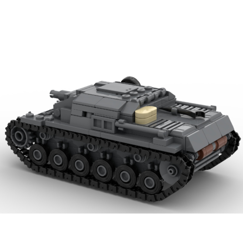 Lego Compatible Military Tank - MOC 군사 탱크 B 모델 작은