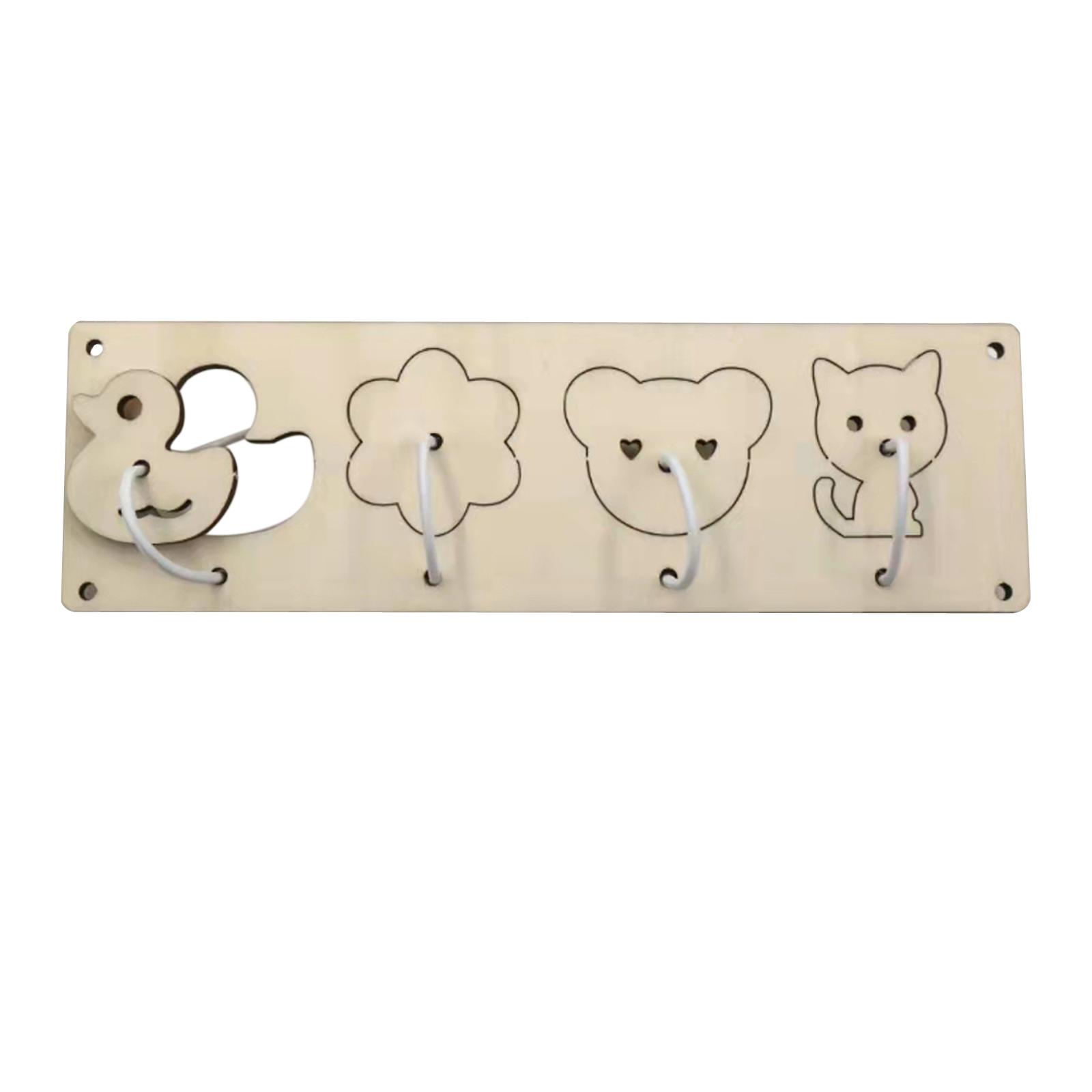 몬테소리 활동판 액세서리, 상호작용 나무 학습 완구,  - Montessori Wooden Busy Board Toddler 리뷰 및 가격