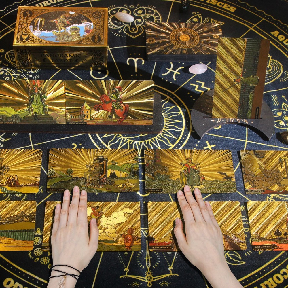 초보자용 클래식 파노라마 라이더 웨이트 타로 카드, 방 - Tarot Cards Deck With Guidebook 리뷰 및 가격