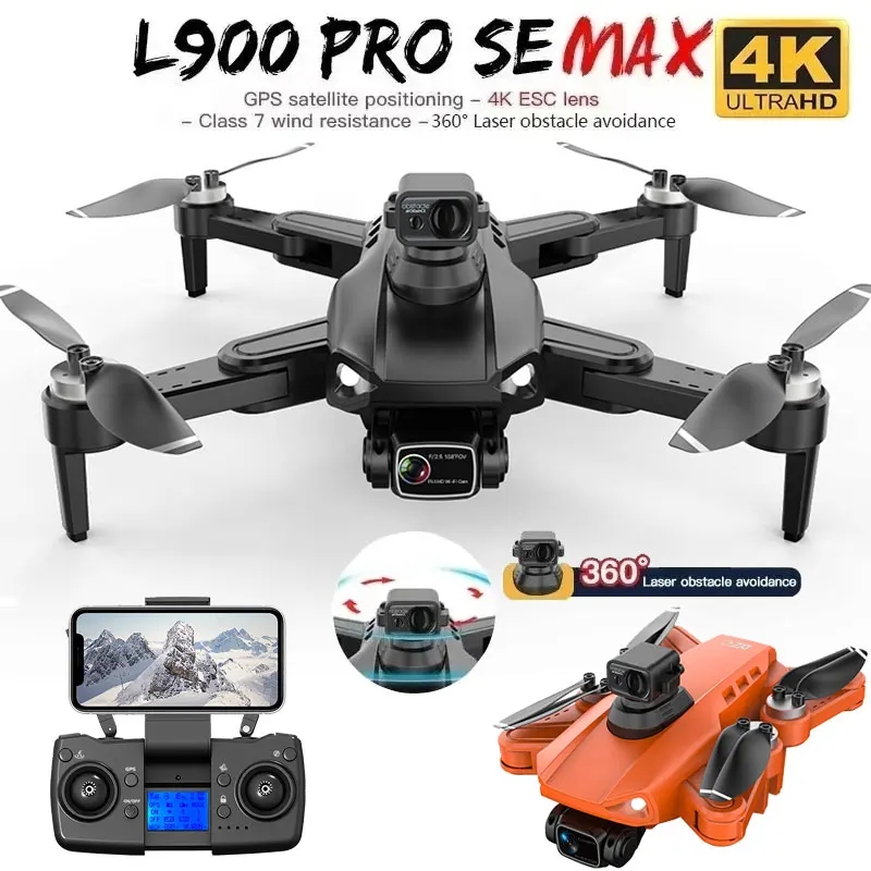 L900 Pro SE MAX GPS 드론 4K 전문 듀 - Fpv Brushless Rc Drone 4K 리뷰 및 가격