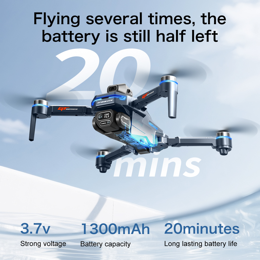 오리지널 GT8 드론 8K 전문가용 듀얼 카메라 GPS - Fpv Brushless Rc Drone 4K 리뷰 및 가격