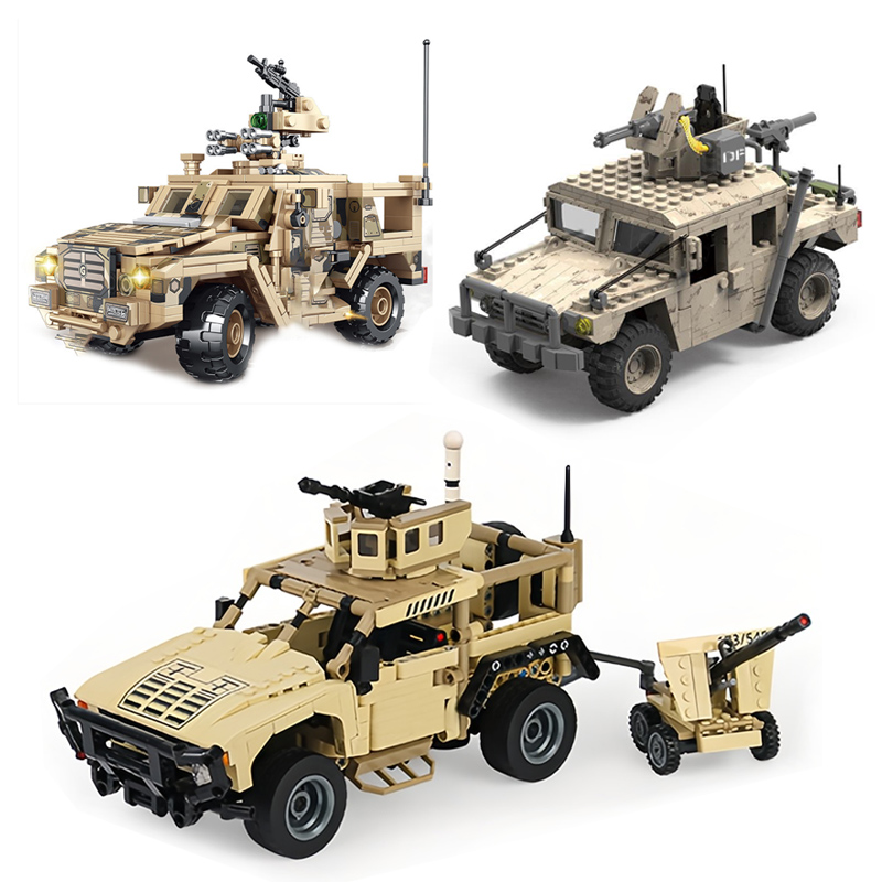 MOC 군사 험머 빌딩 블록 번개 보호 장갑차 안티 매 - Lego Compatible Military Tank 리뷰 및 가격