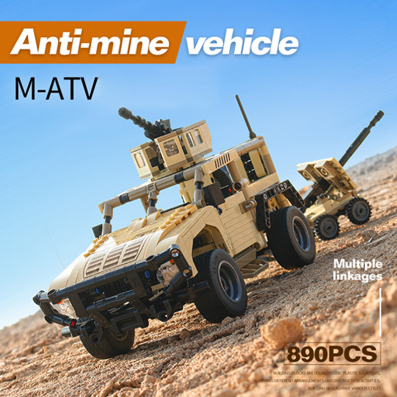 MOC 군사 험머 빌딩 블록 번개 보호 장갑차 안티 매 - Lego Compatible Military Tank 리뷰 및 가격