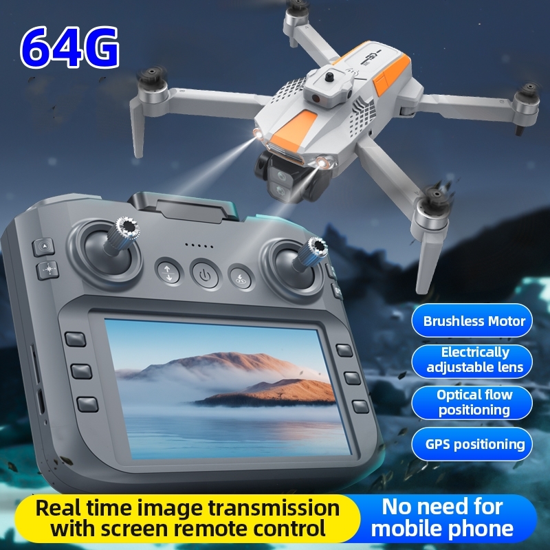 LF669 FPV 드론 5G 4.5인치 LCD 화면 원 - Fpv Brushless Rc Drone 4K 리뷰 및 가격