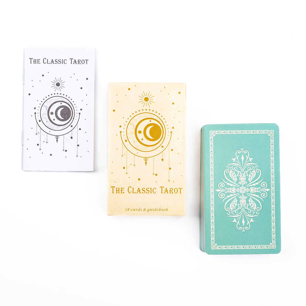 초보자를 위한 클래식 타로 보드 게임 78Pcs 10. - Tarot Cards Deck With Guidebook 리뷰 및 가격