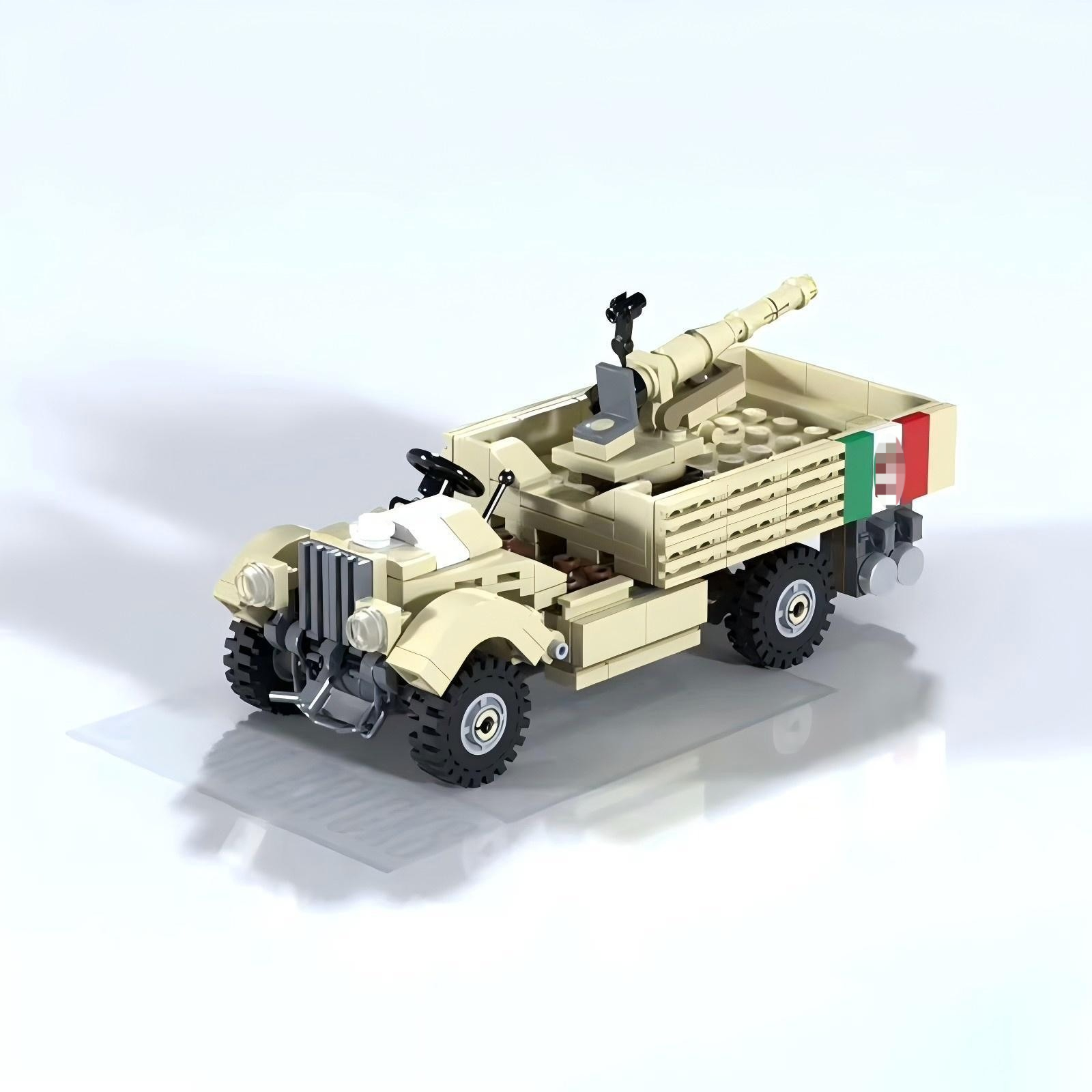 MOC 밀리터리 시리즈 이탈리아 M11-39 중형 탱크 - Lego Compatible Military Tank 리뷰 및 가격