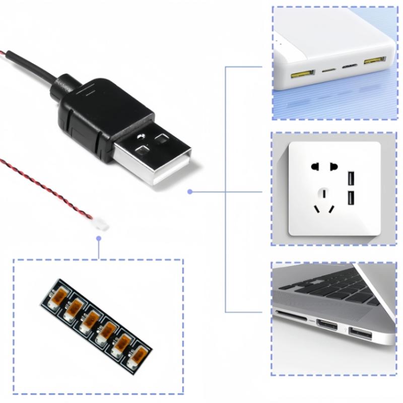 DIY 50cm USB 전원 케이블 빌딩 블록 조명과  - Building Blocks 리뷰 및 가격