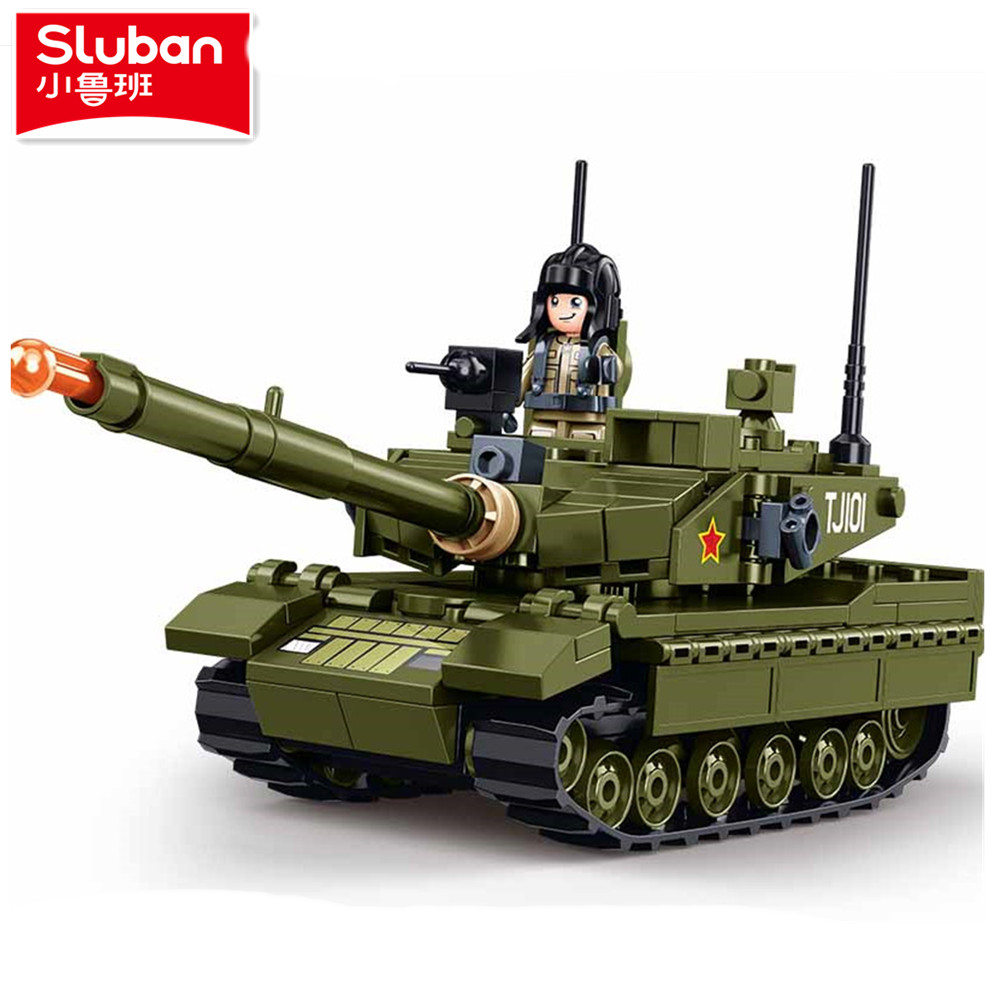 Sluban 183PCS 육군 주요 전투 탱크 모델 빌 - Lego Compatible Military Tank 리뷰 및 가격
