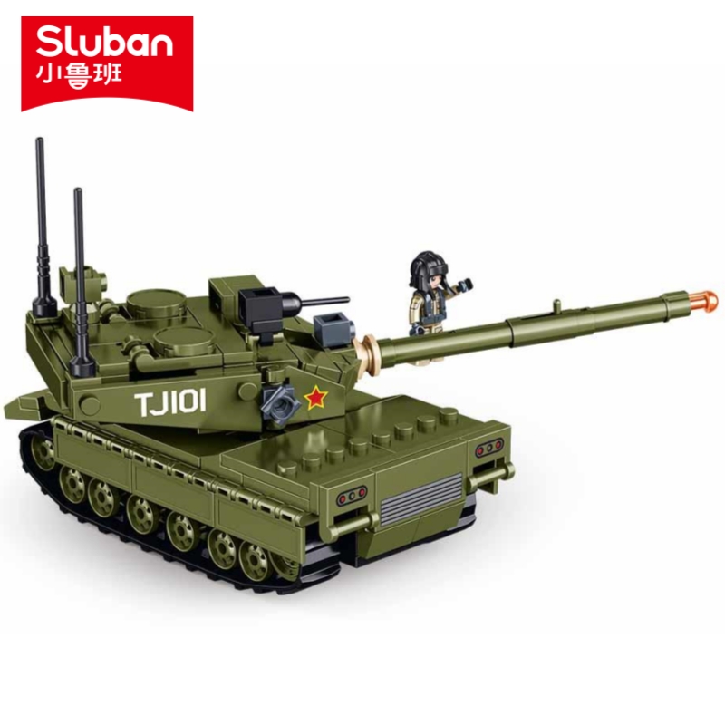 Sluban 183PCS 육군 주요 전투 탱크 모델 빌 - Lego Compatible Military Tank 리뷰 및 가격