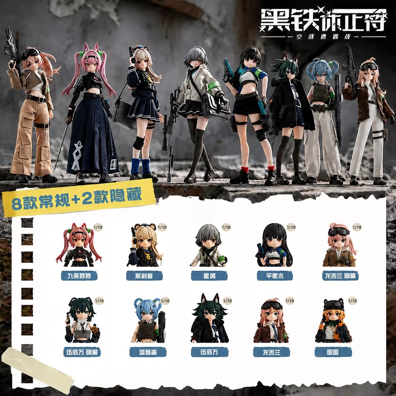 뉴 에덴 토이즈 BJD 인형 2026 블랙 아이언 레스 - Anime Action Figure Blind Box 리뷰 및 가격