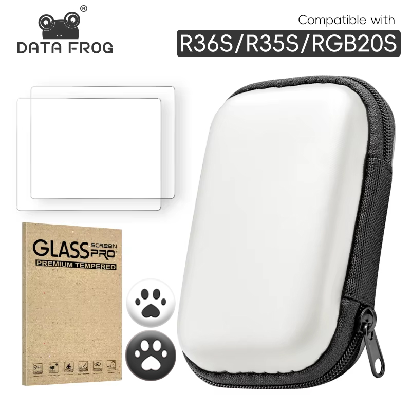 DATA FROG 강화유리 스크린 보호필름 (R36S, - Retro Handheld Game Console R36S 리뷰 및 가격